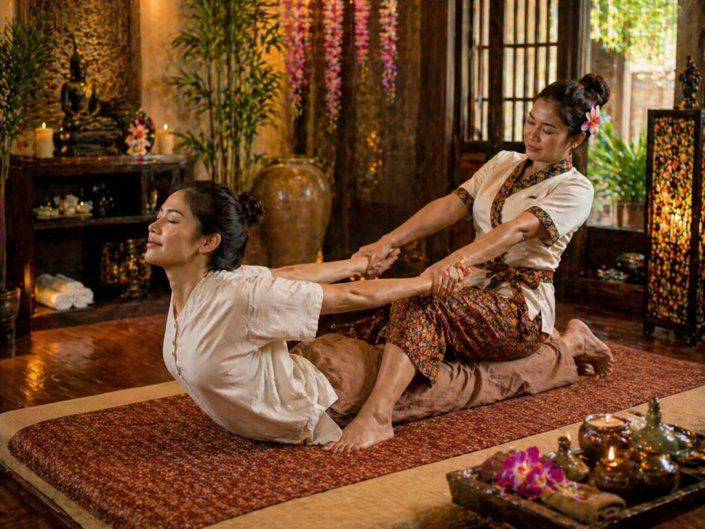 Traditional Thai Stretching Massage2
